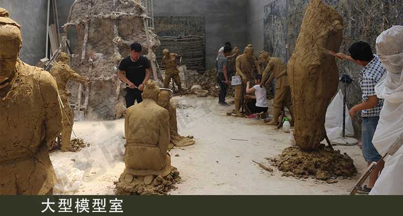 銅雕塑模型室，銅雕塑模型